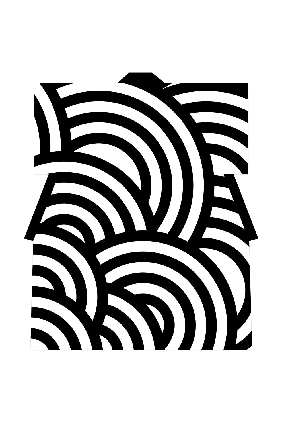 お仕立て上がり絵羽浴衣 男物 [ BIG WAVE ]