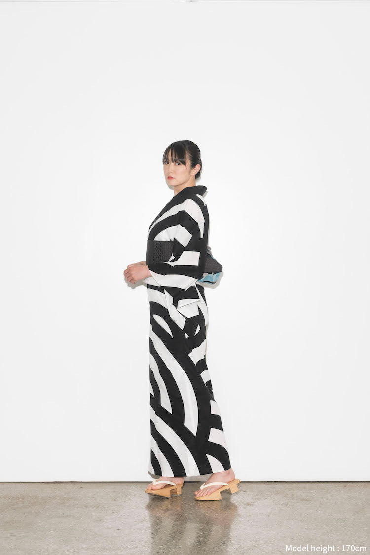 お仕立て上がり絵羽浴衣 女物 [ BIG WAVE ]