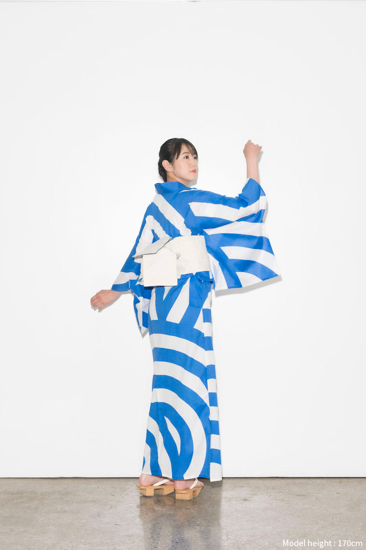 お仕立て上がり絵羽浴衣 女物 [ BIG WAVE ]