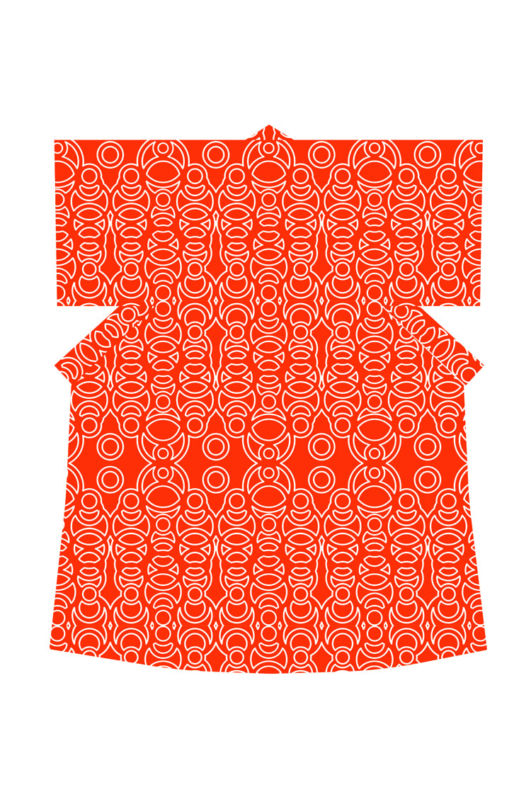 READY-MADE EBA YUKATA for WOMEN [ MIZUKUMO ]