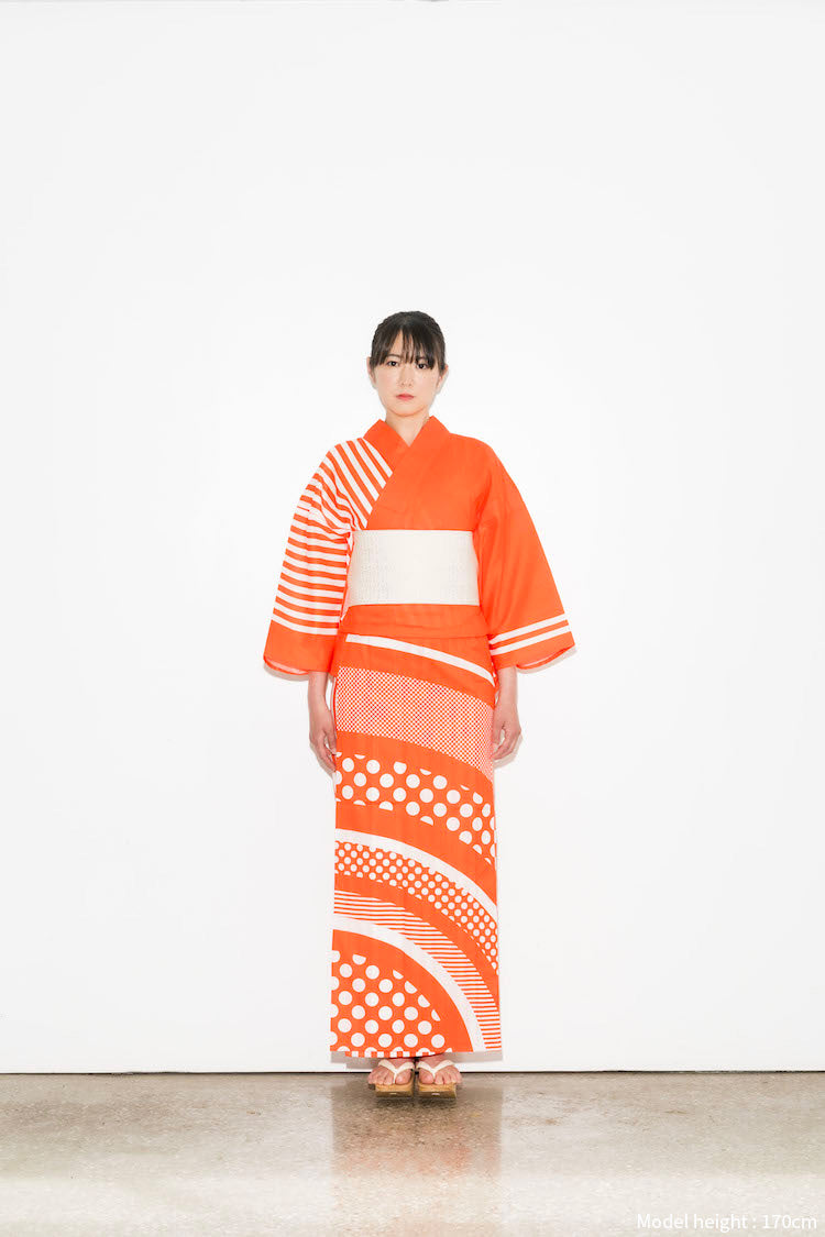 お仕立て上がり絵羽浴衣 女物 [ ROCK ]