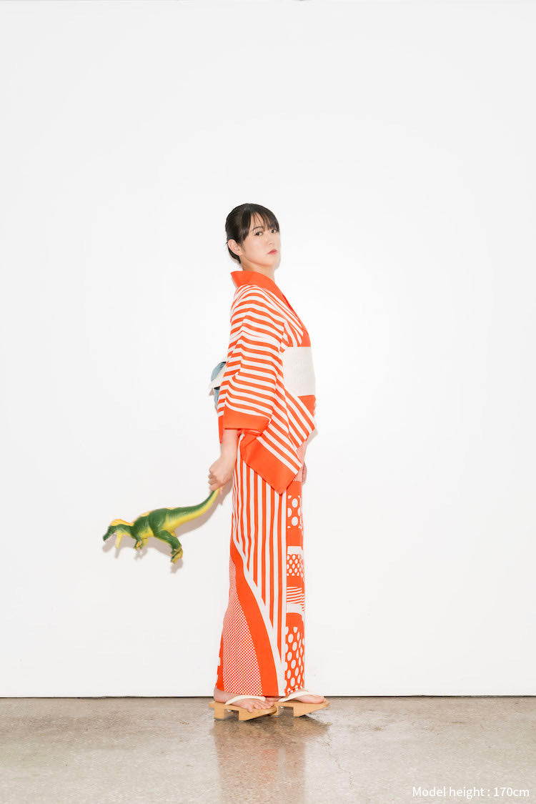 お仕立て上がり絵羽浴衣 女物 [ ROCK ]