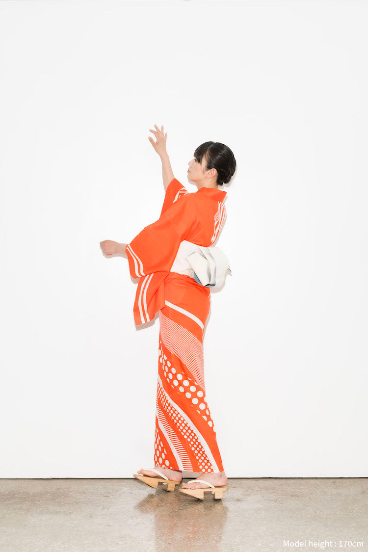 お仕立て上がり絵羽浴衣 女物 [ ROCK ]