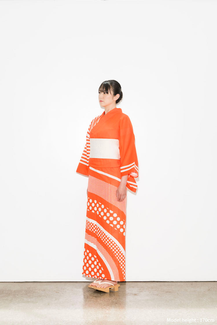 お仕立て上がり絵羽浴衣 女物 [ ROCK ]