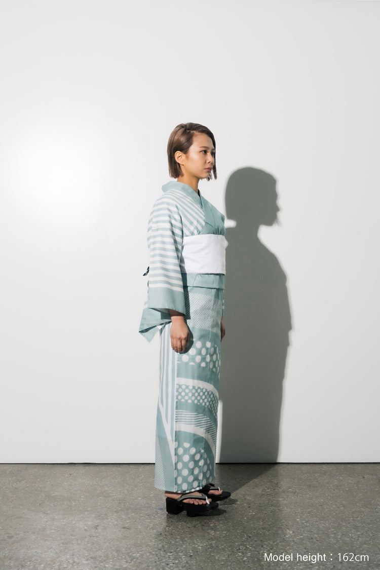 お仕立て上がり絵羽浴衣 女物 [ ROCK ]