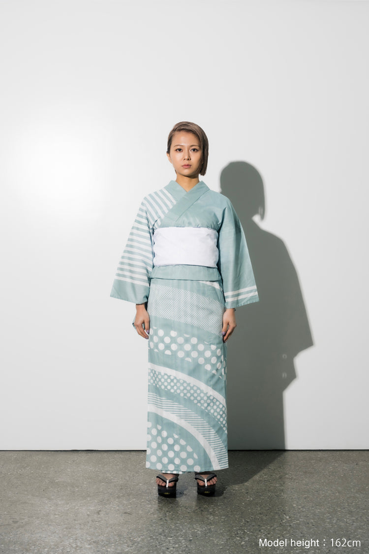 お仕立て上がり絵羽浴衣 女物 [ ROCK ]